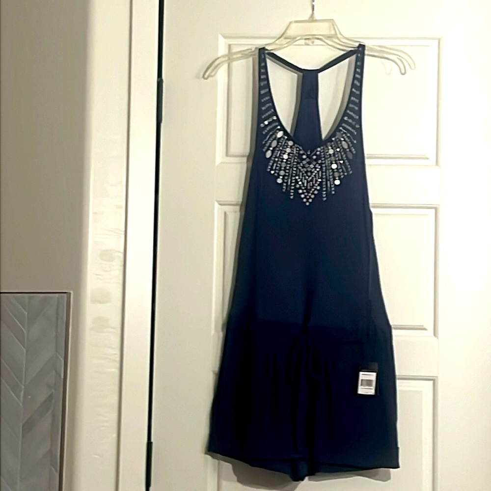 Blue romper